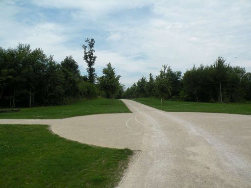  sentiers aménagés, parc de Brabois